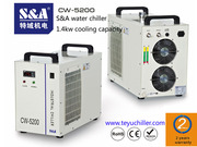 S&A industrial chiller CW-5200 for embroidery laser machine